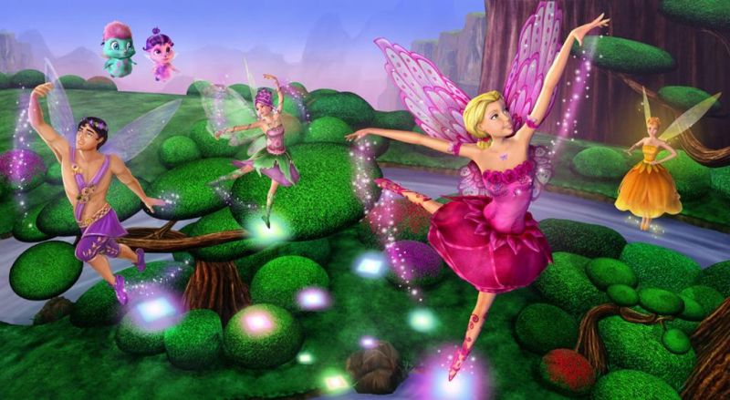 Barbie Princess Club: Barbie fairytopia magic rainbow full movie 1/5