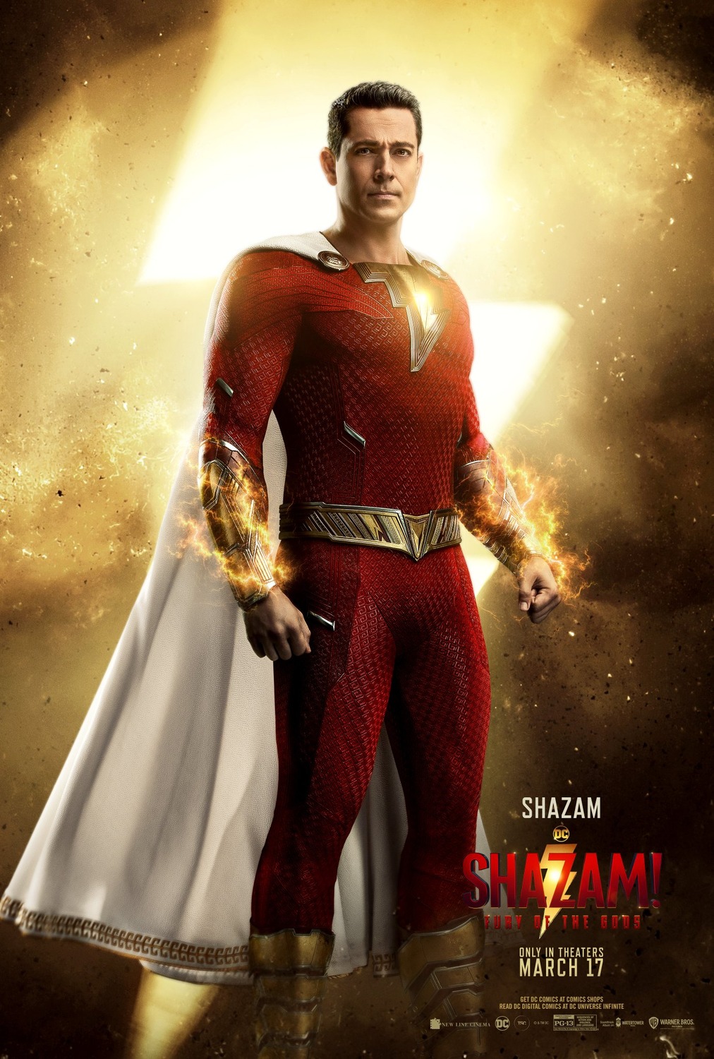 Poster Shazam Fury Of The Gods Poster Shazam Furia Zeilor