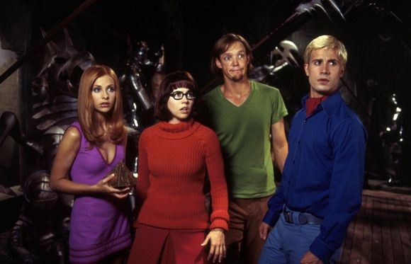 Freddie Prinze Jr., Matthew Lillard, Sarah Michelle Gellar, Linda Cardellini în Scooby-Doo