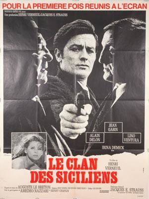 Poster Le clan des Siciliens (1969) - Poster Clanul sicilienilor