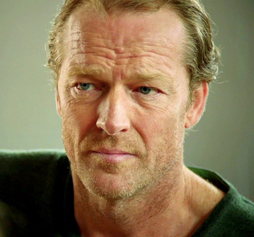 Iain Glen long hair