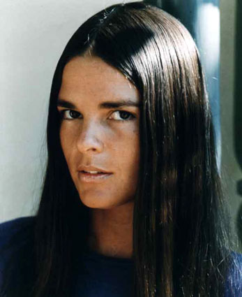 Ali MacGraw getty images