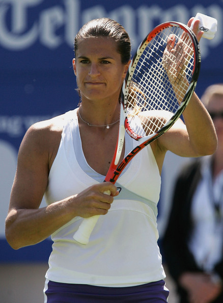 Amélie Mauresmo. 
