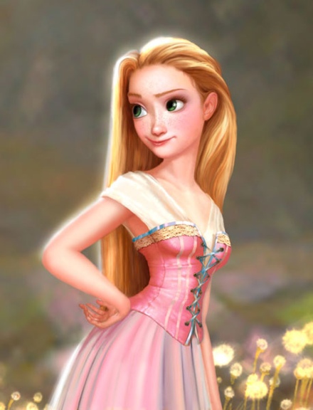 Prima imagine din animaţia Disney Rapunzel!