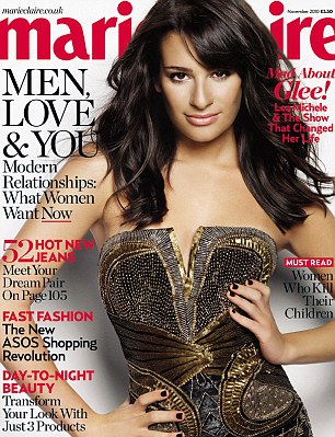 Lea Michele, ultra-sexy în Marie Claire!