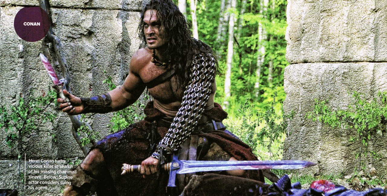 Fotografii spectaculoase din Conan the Barbarian