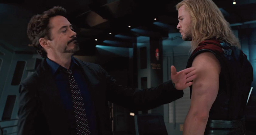Noi imagini cu supereroii din The Avengers!