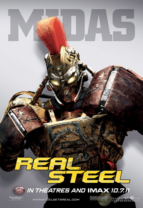 Roboţii din Real Steel, în patru super-postere