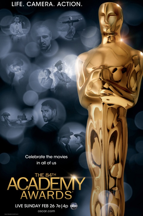 Oscar 2012: Posterul Academiei Americane celebrează trecutul