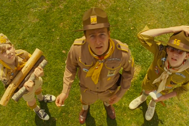 Poster de basm  pentru noul film al lui Wes Anderson, Moonrise Kingdom