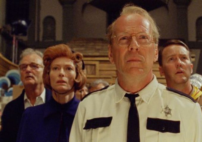Poster de basm  pentru noul film al lui Wes Anderson, Moonrise Kingdom