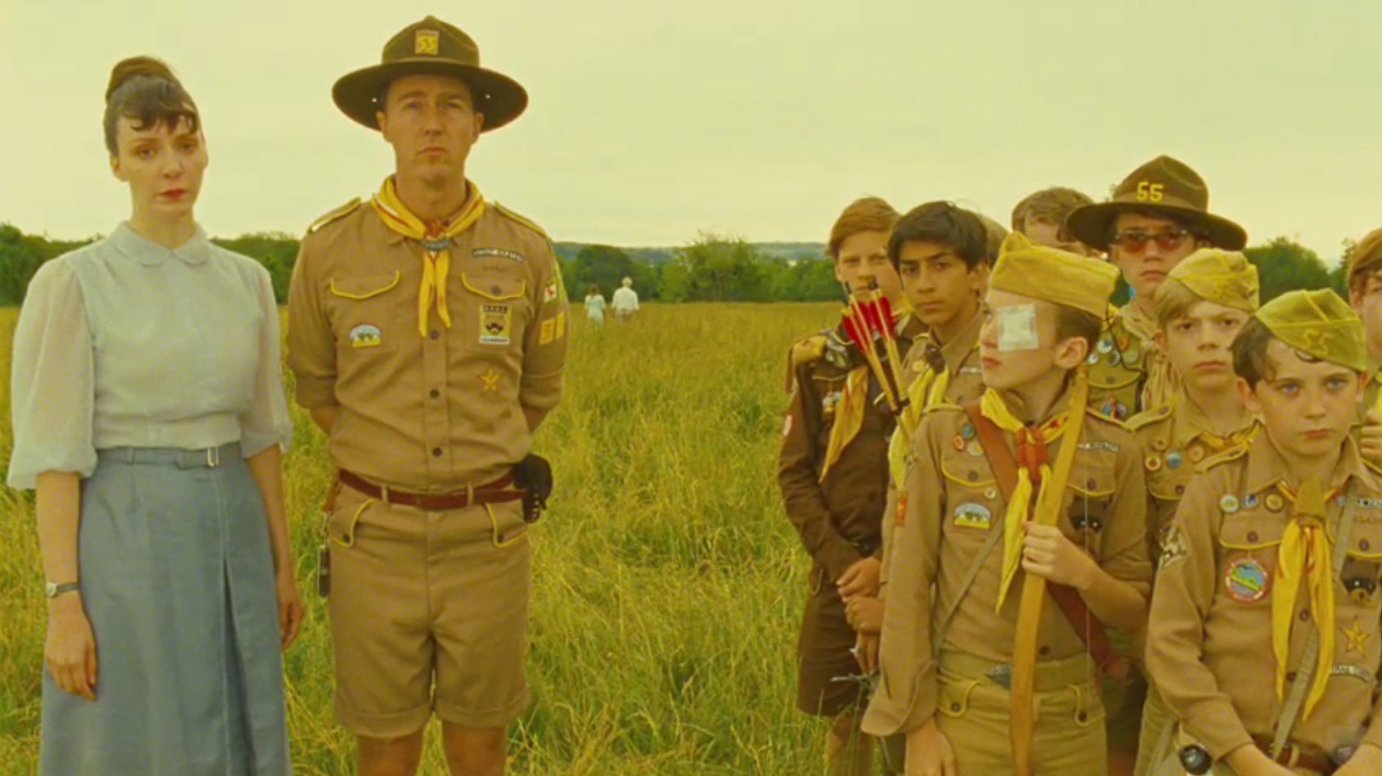 Poster de basm  pentru noul film al lui Wes Anderson, Moonrise Kingdom