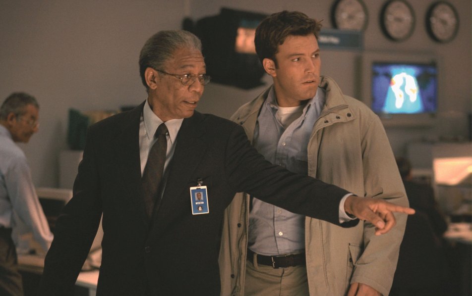 Poze Morgan Freeman, Ben Affleck în  The Sum of All Fears
