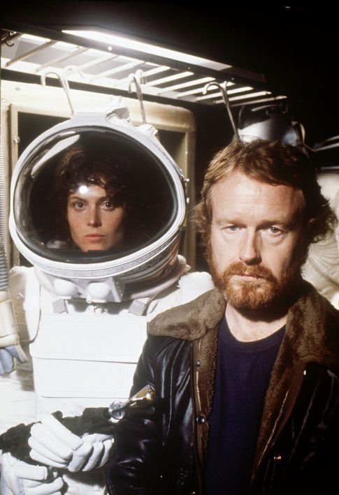Poze Sigourney Weaver, Ridley Scott în  Alien