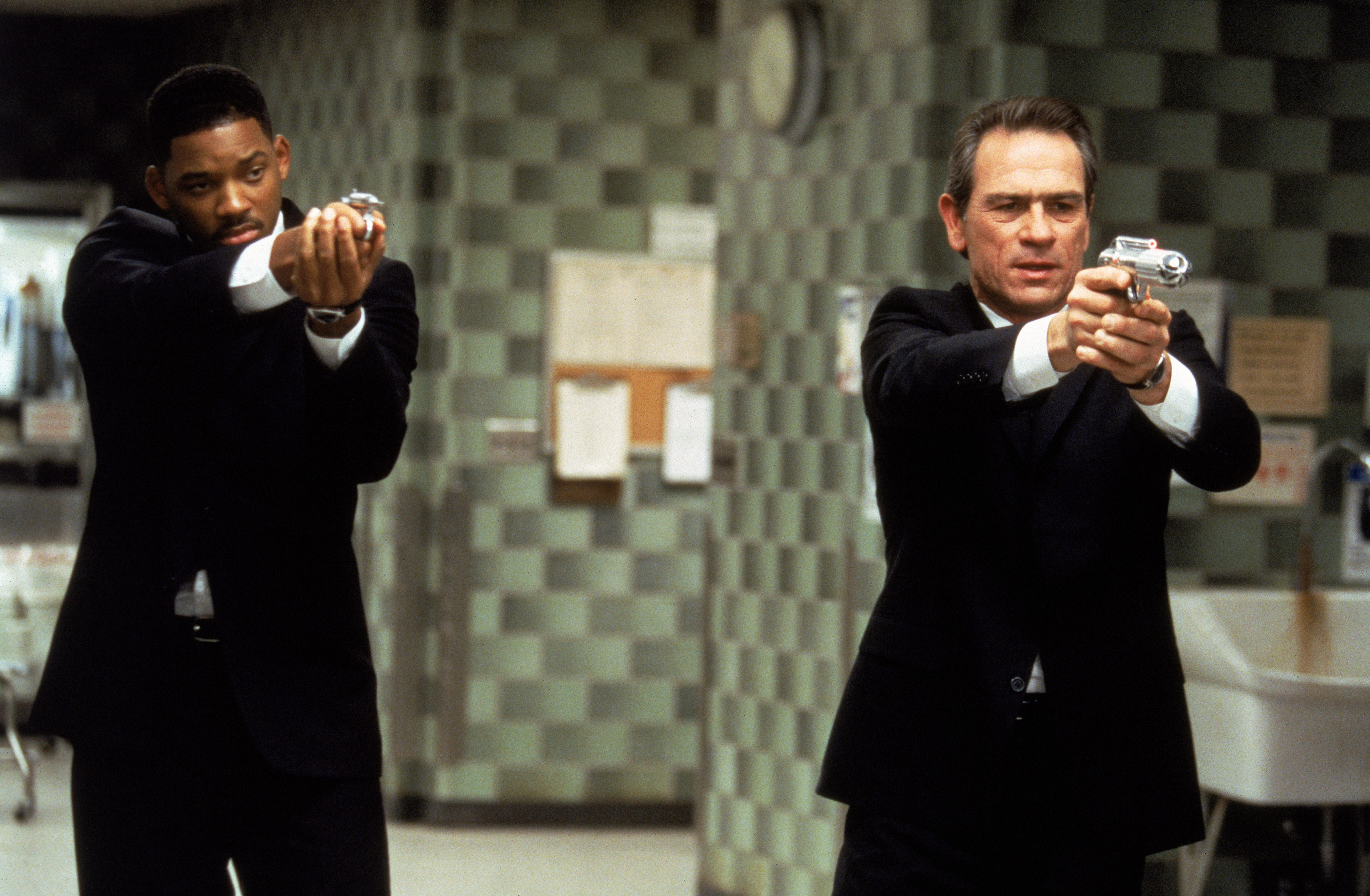 Poze Will Smith, Tommy Lee Jones în  Men in Black