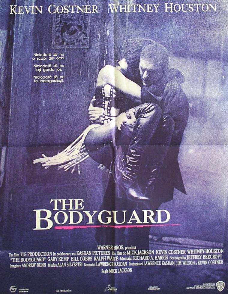 Poster The Bodyguard (1992) - Poster Bodyguard - Poster 3 Din 4 ...