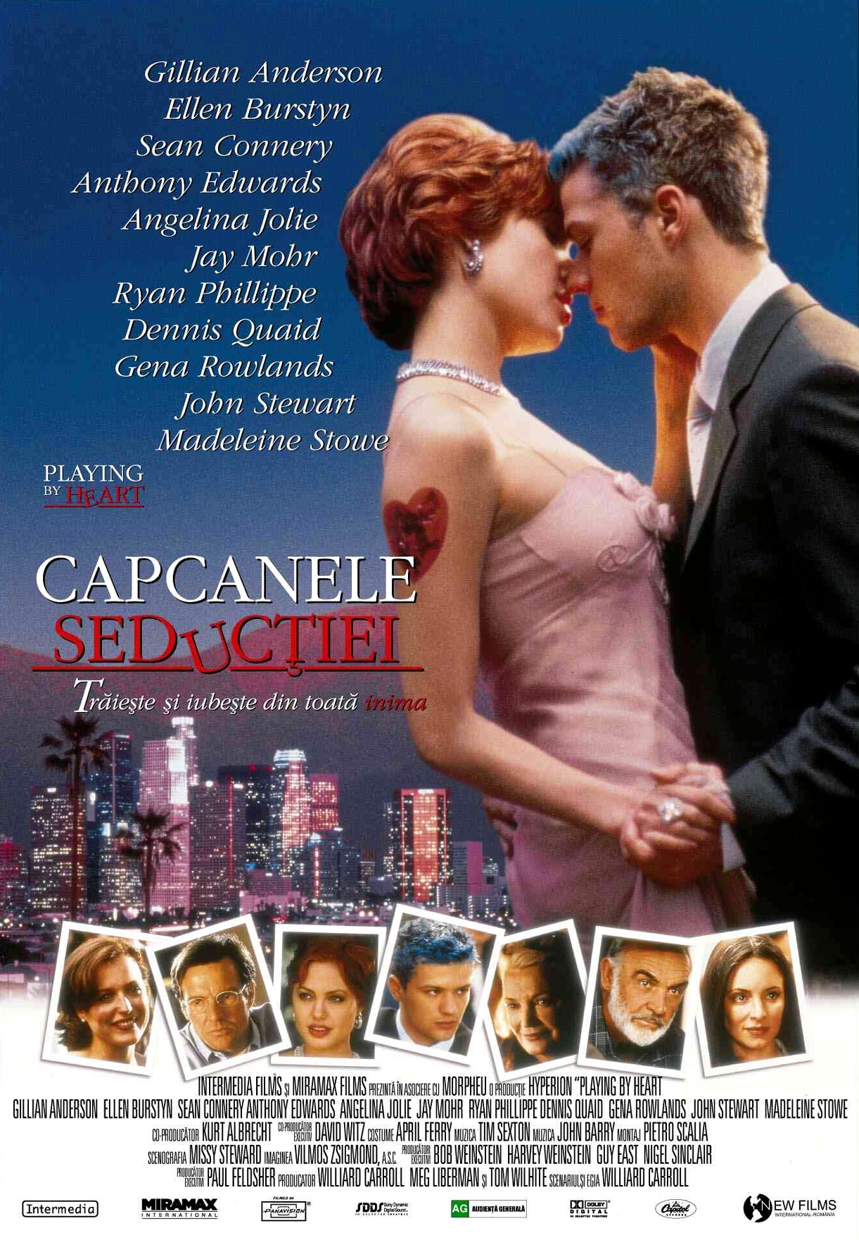 Poster Playing By Heart (1998) - Poster Capcanele Seducției - Poster 1 ...