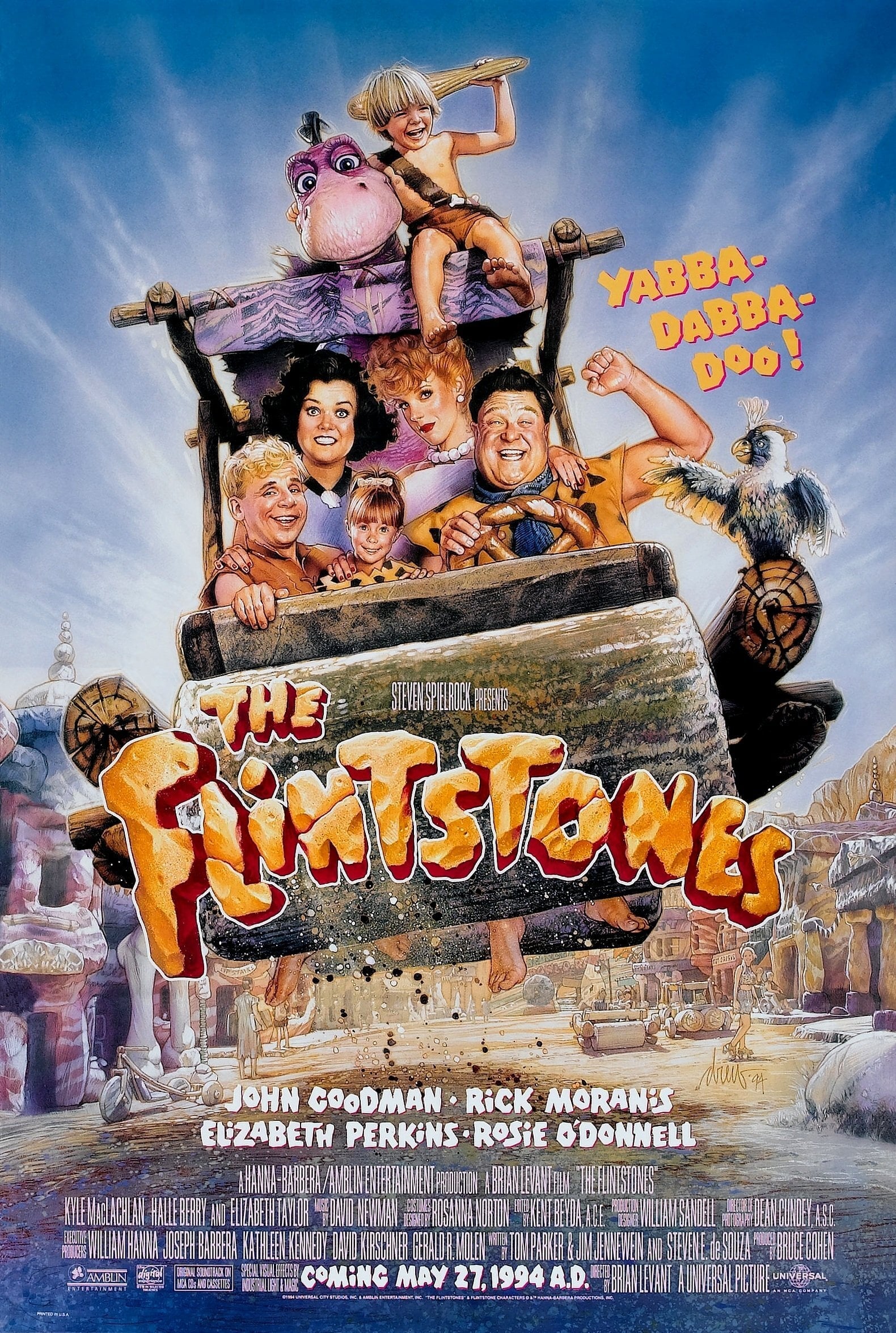 Poster The Flintstones (1994) Poster Familia Flintstone Aventuri în