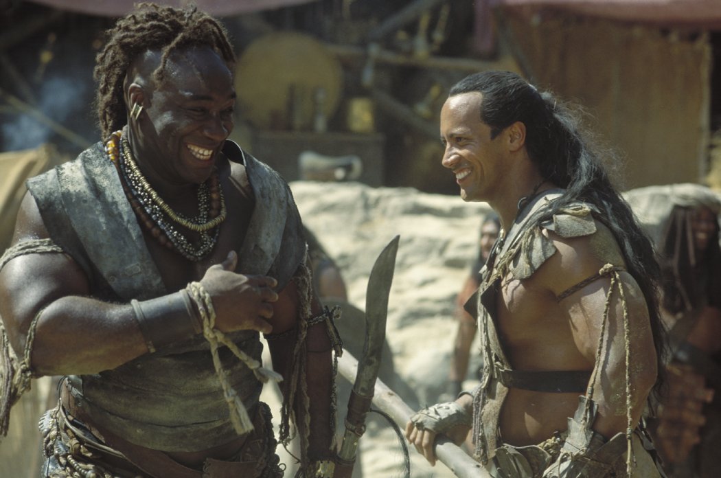 Poze Michael Clarke Duncan, Dwayne Johnson în  The Scorpion King
