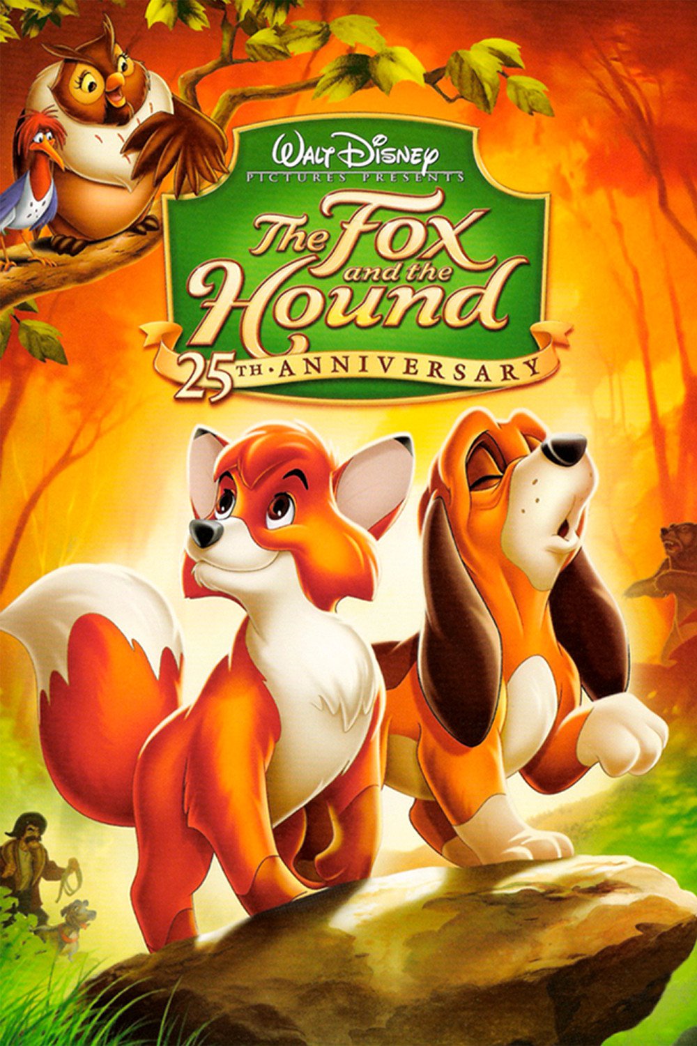Vulpea Si Cainele Dublat In Romana Poster The Fox and the Hound (1981) - Poster Vulpea și Câinele - Poster