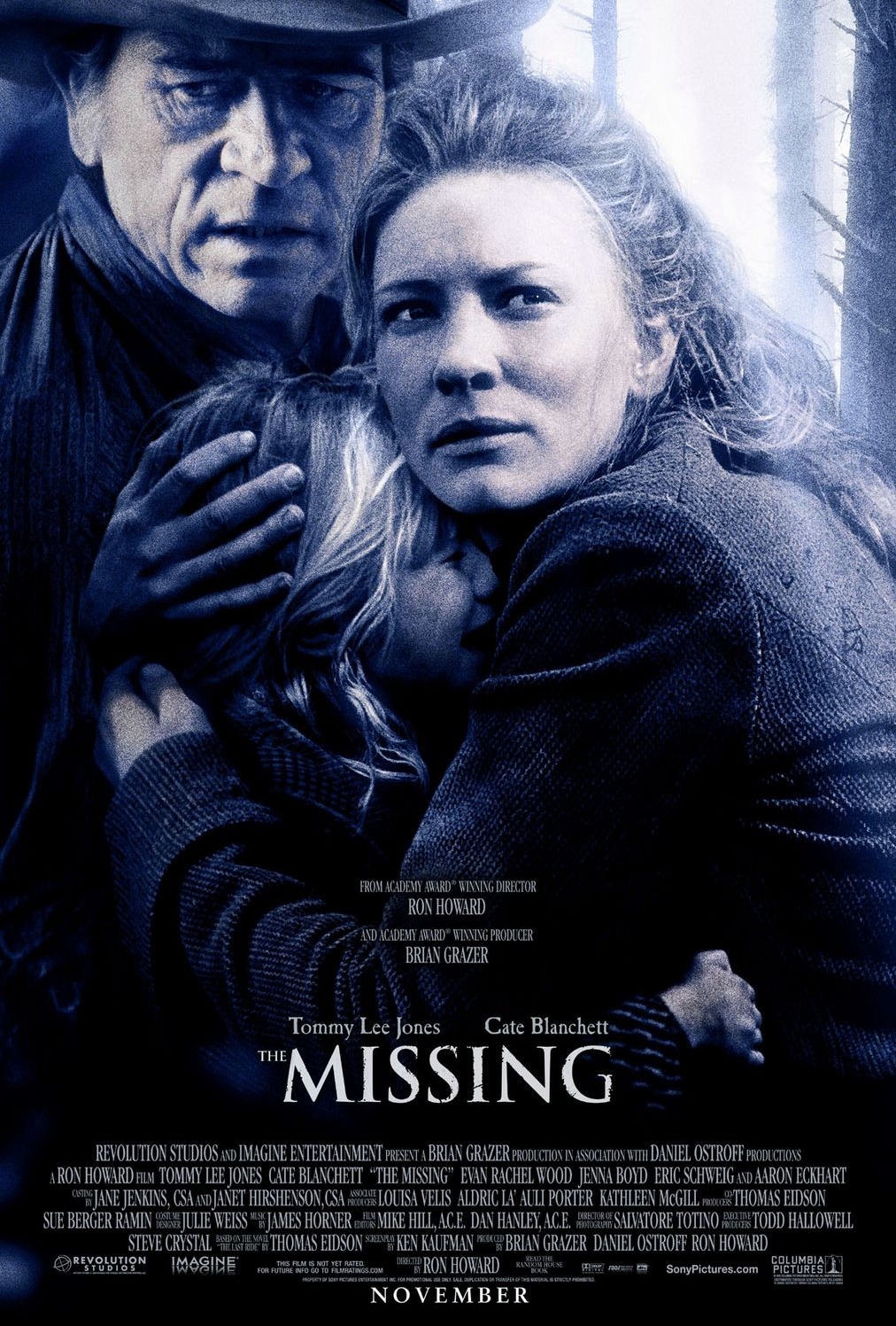 Poster The Missing (2003) Poster Dispărutele Poster 1 din 3
