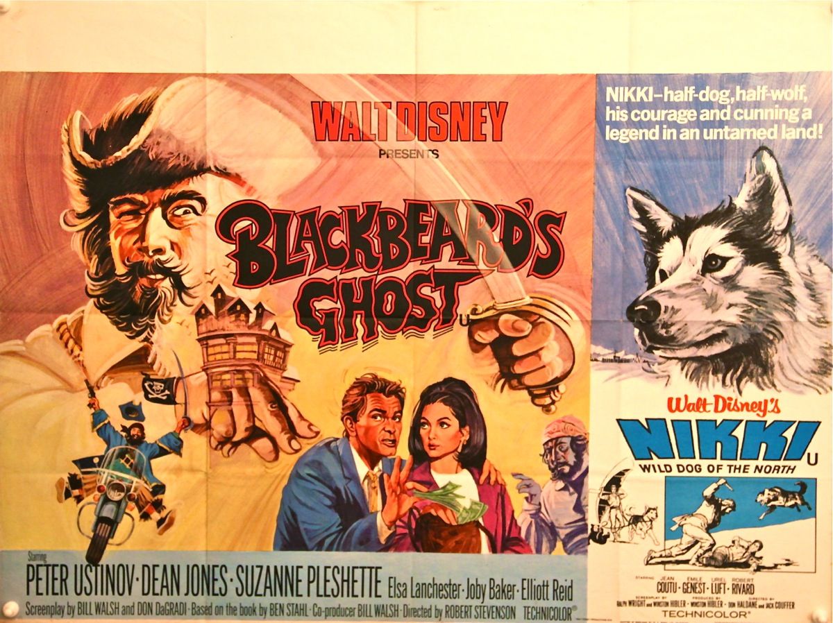 Poster Blackbeard's Ghost (1968) - Poster Fantoma lui Barbă Neagră