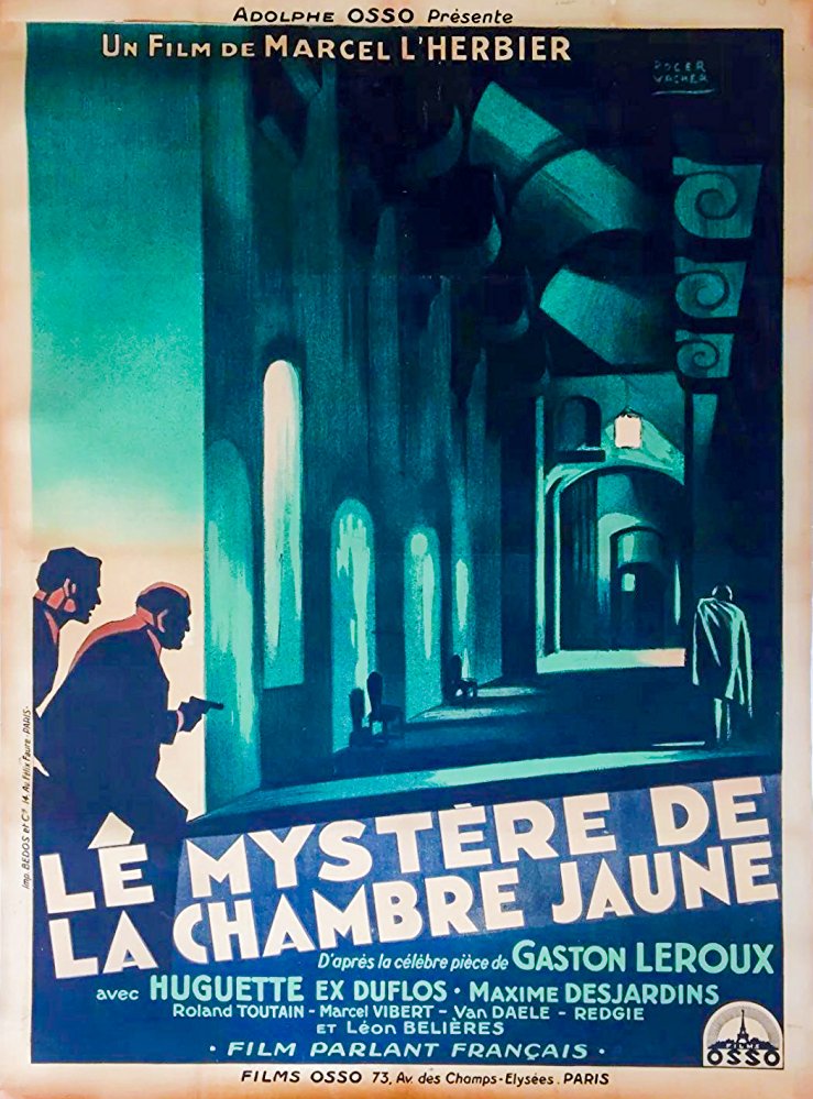 Poster Le Mystere de la chambre jaune (1930) - Poster 2 din 5