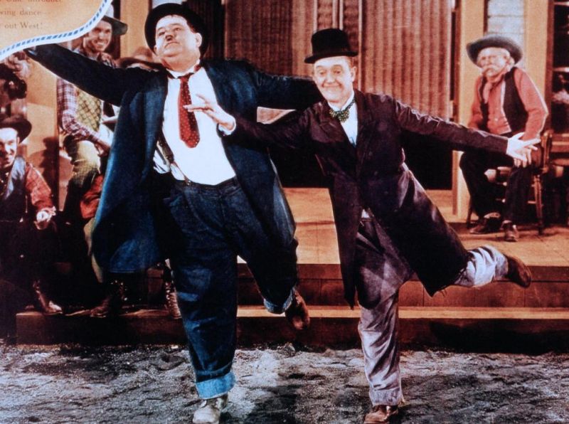 Imagini Way Out West (1937) - Imagini Stan și Bran în Far-West ...