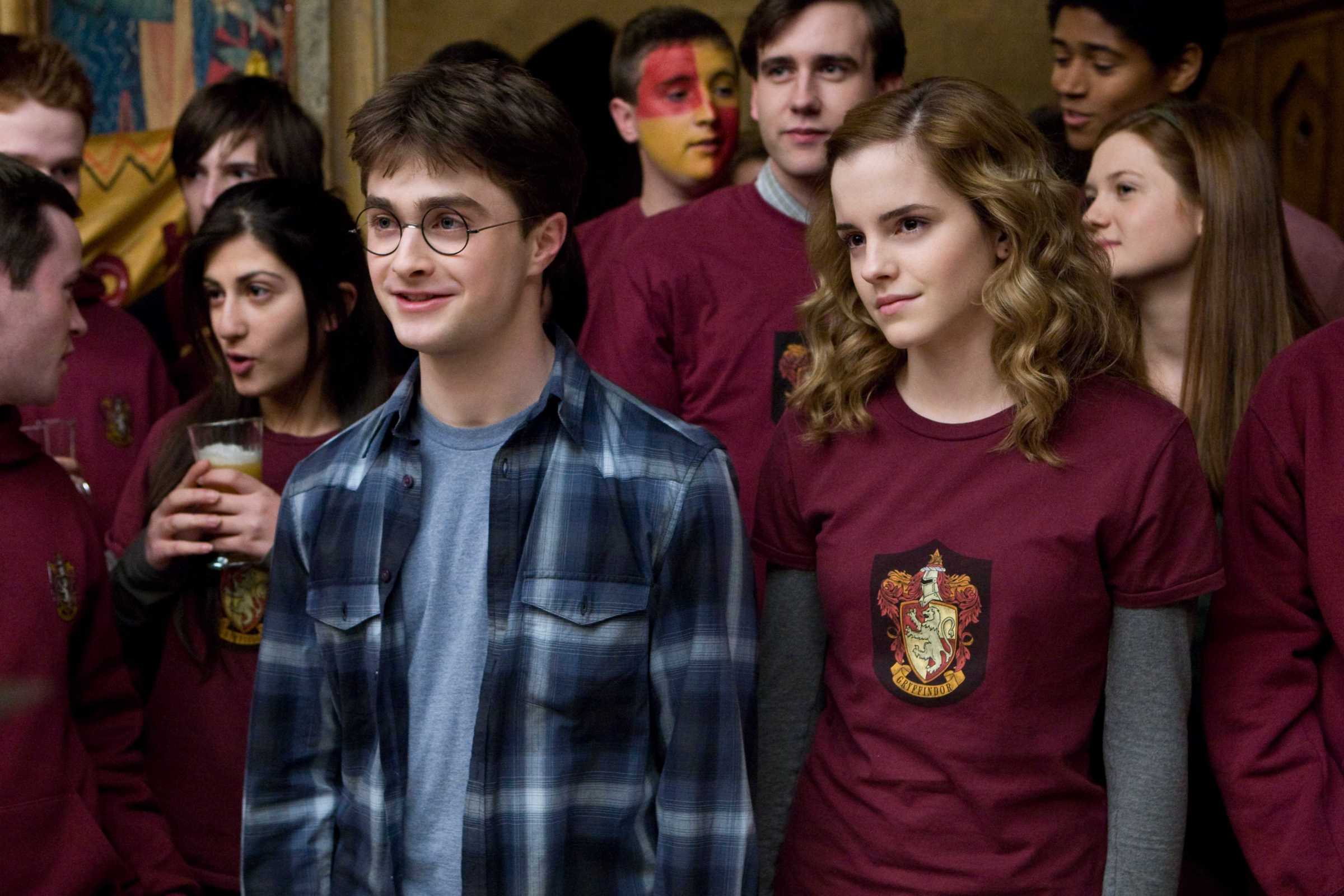 Poze Daniel Radcliffe, Emma Watson în  Harry Potter and the Half-Blood Prince