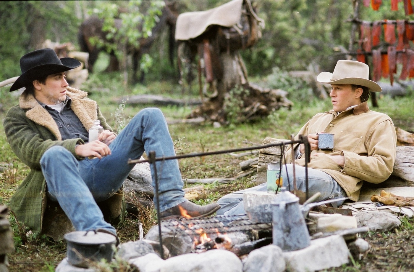 Poze Jake Gyllenhaal, Heath Ledger în  Brokeback Mountain