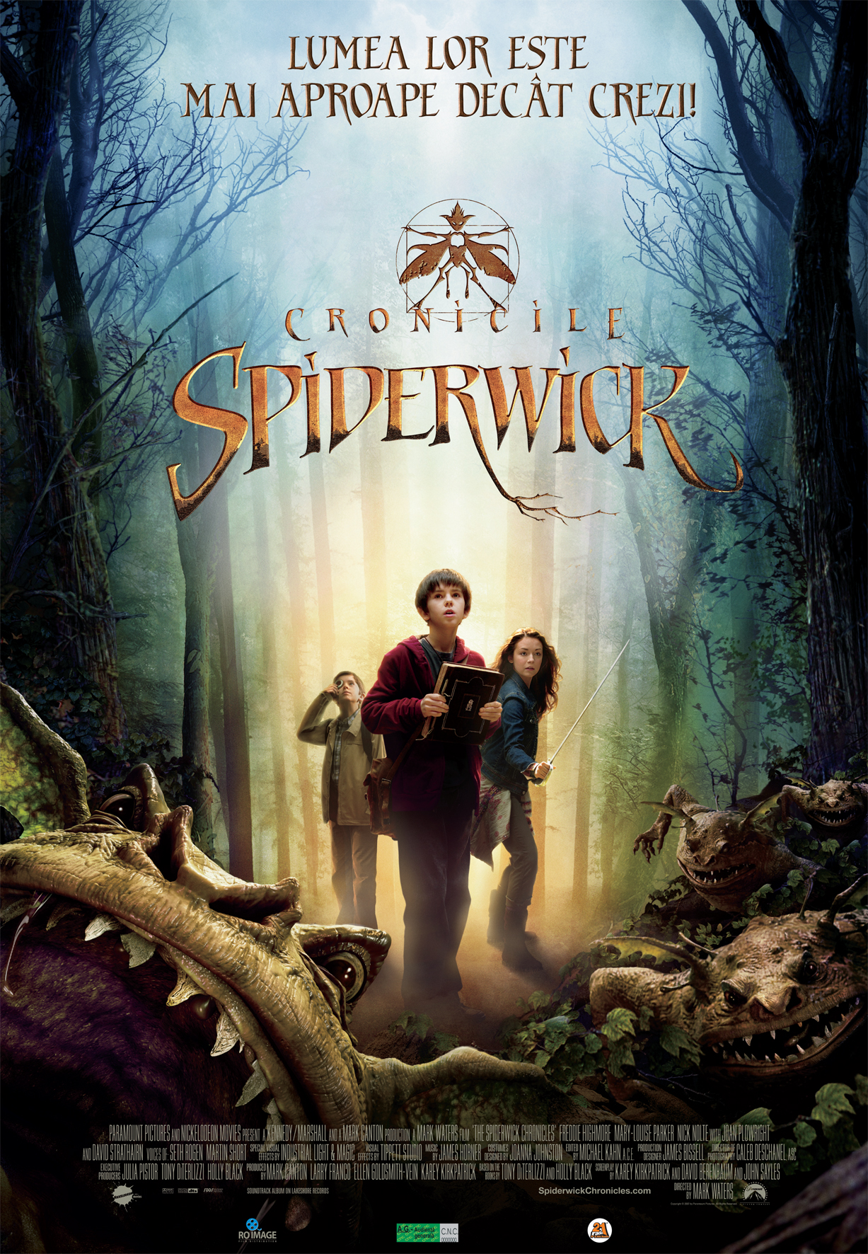 Poster The Spiderwick Chronicles (2008) Poster Cronicile Spiderwick