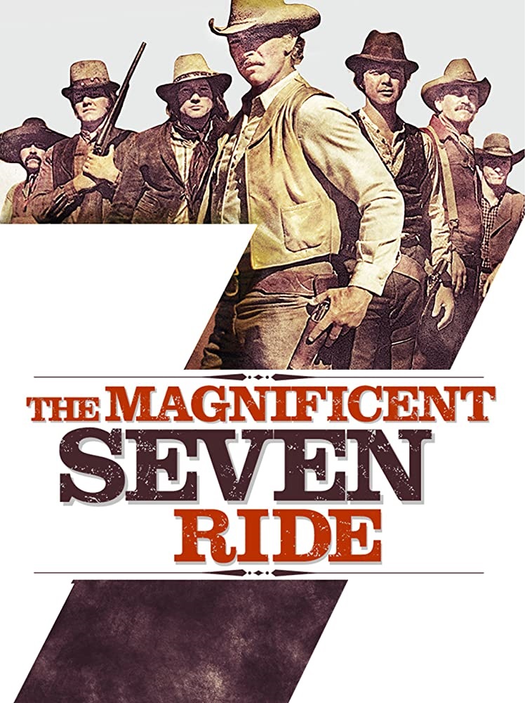 Poster The Magnificent Seven Ride! (1972) - Poster Alți șapte Magnifici ...