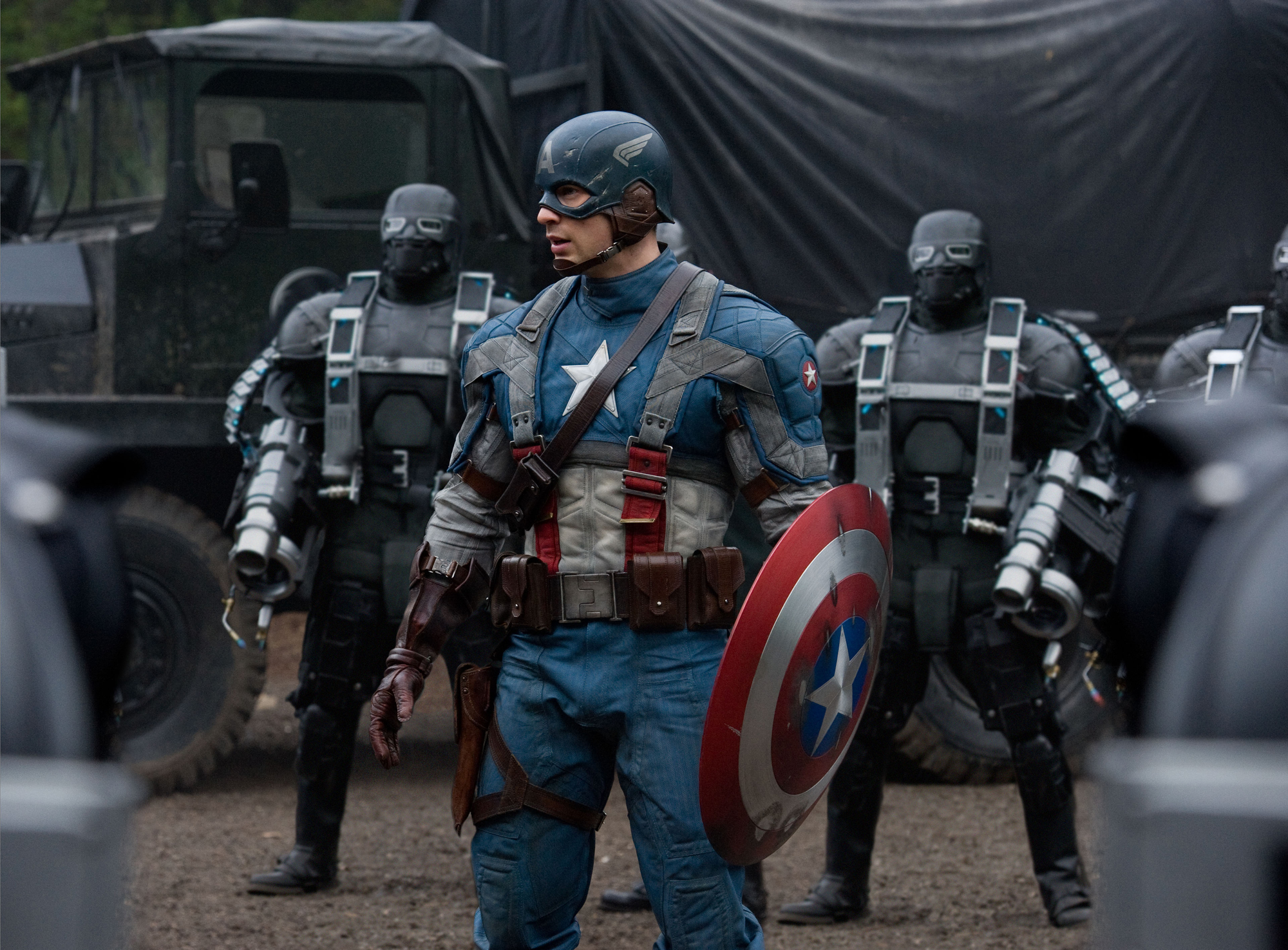 Poze Chris Evans în  Captain America: The First Avenger