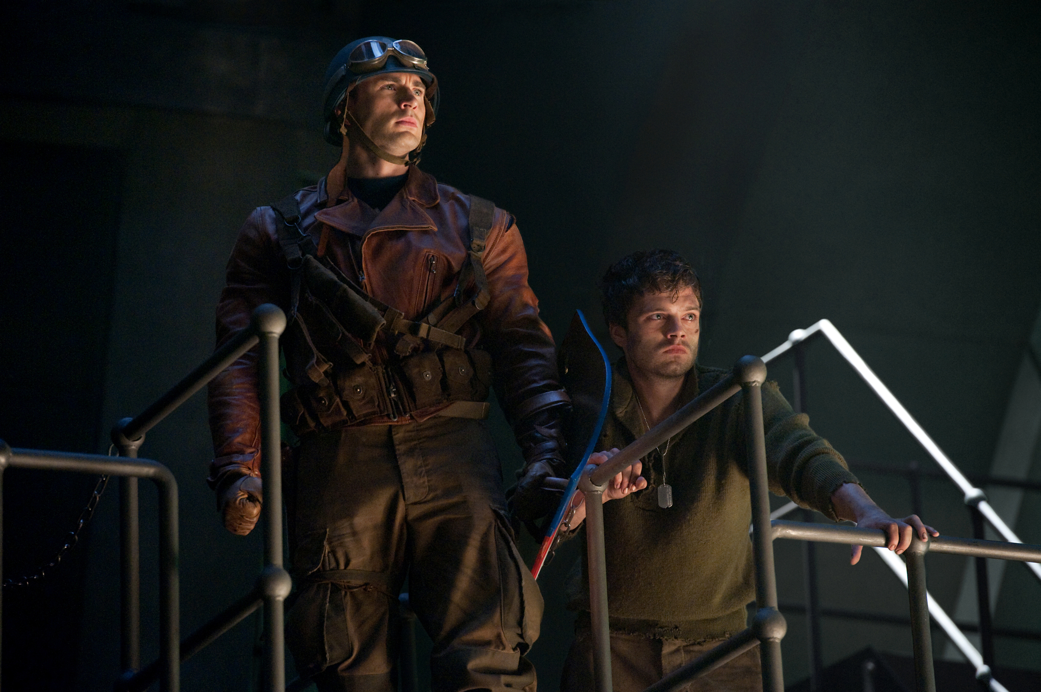 Poze Chris Evans, Sebastian Stan în  Captain America: The First Avenger