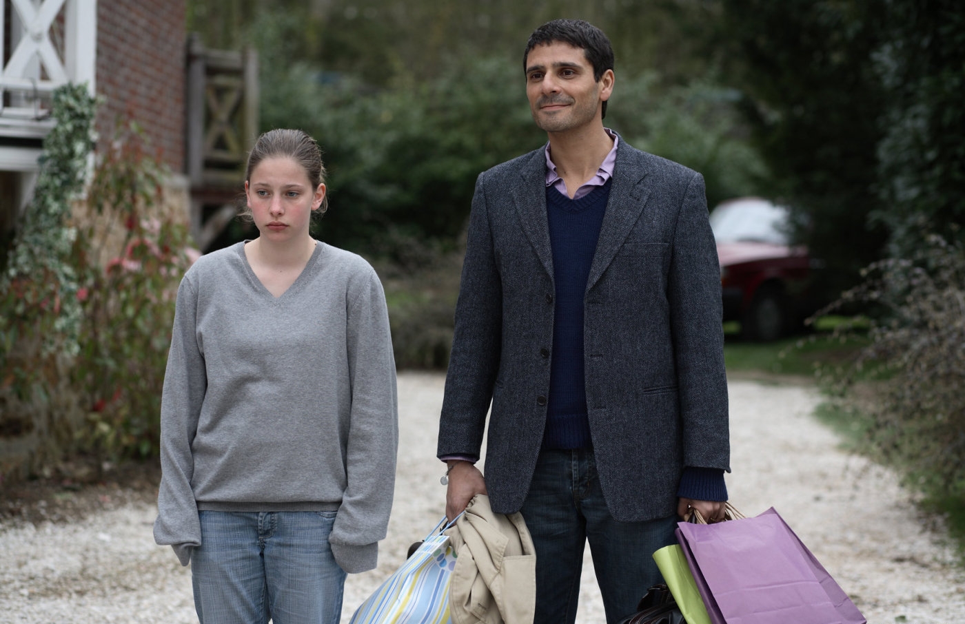 Poze Chloé Coulloud, Pascal Elbé în  La tête de maman