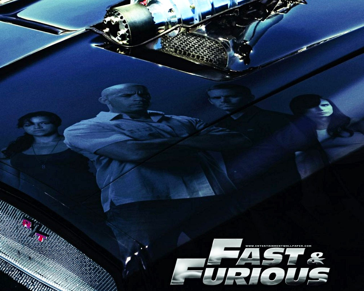 Poster Fast and Furious 4 (2009) - Poster Furios și iute 4: Piese