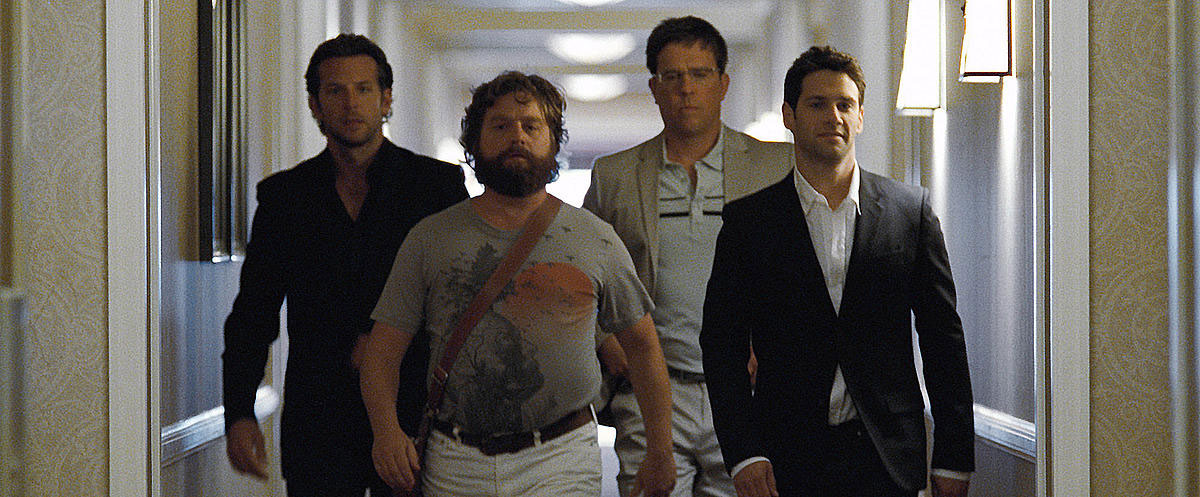 Poze Bradley Cooper, Zach Galifianakis, Ed Helms, Justin Bartha în  The Hangover