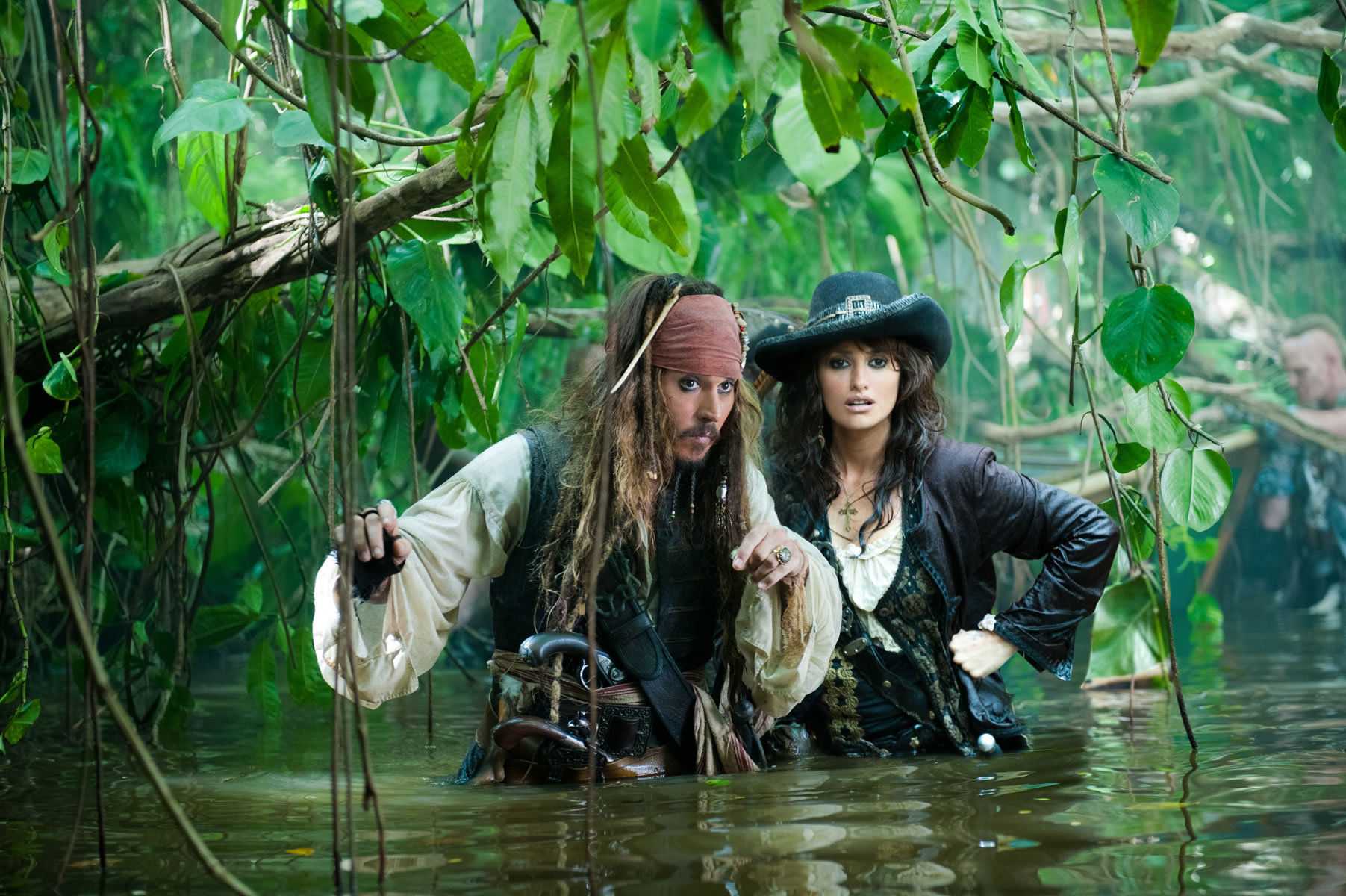 Poze Johnny Depp, Penélope Cruz în  Pirates of the Caribbean: On Stranger Tides