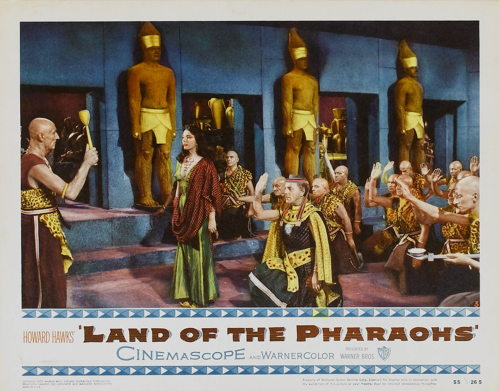 Poster Land of the Pharaohs (1955) - Poster 14 din 16 - CineMagia.ro