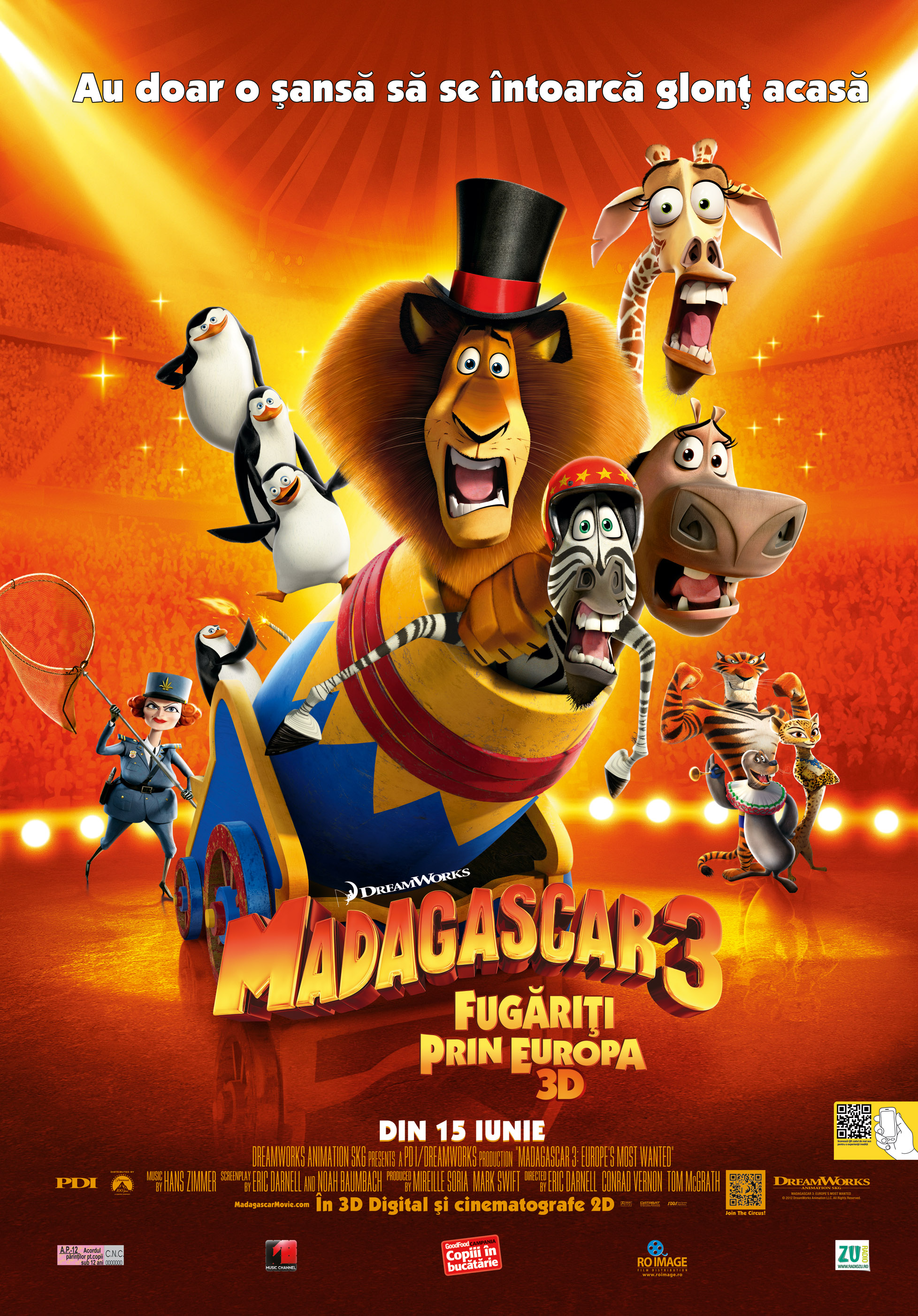 2012 Madagascar 3: Europe's Most Wanted