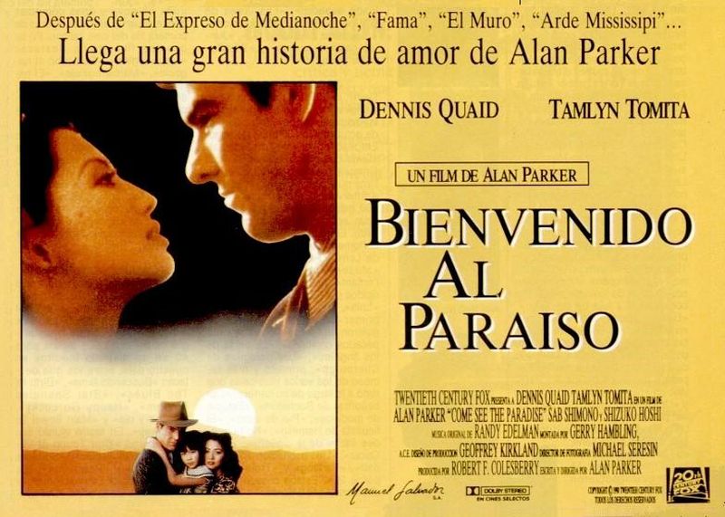 Poster Come See the Paradise (1990) - Poster Veniți în Paradis - Poster ...