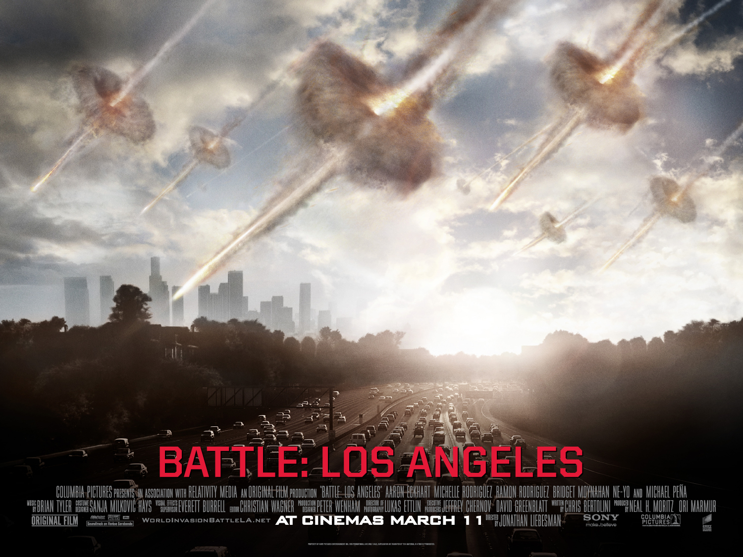 Poster Battle Los Angeles (2011) Poster Invadarea lumii Bătălia