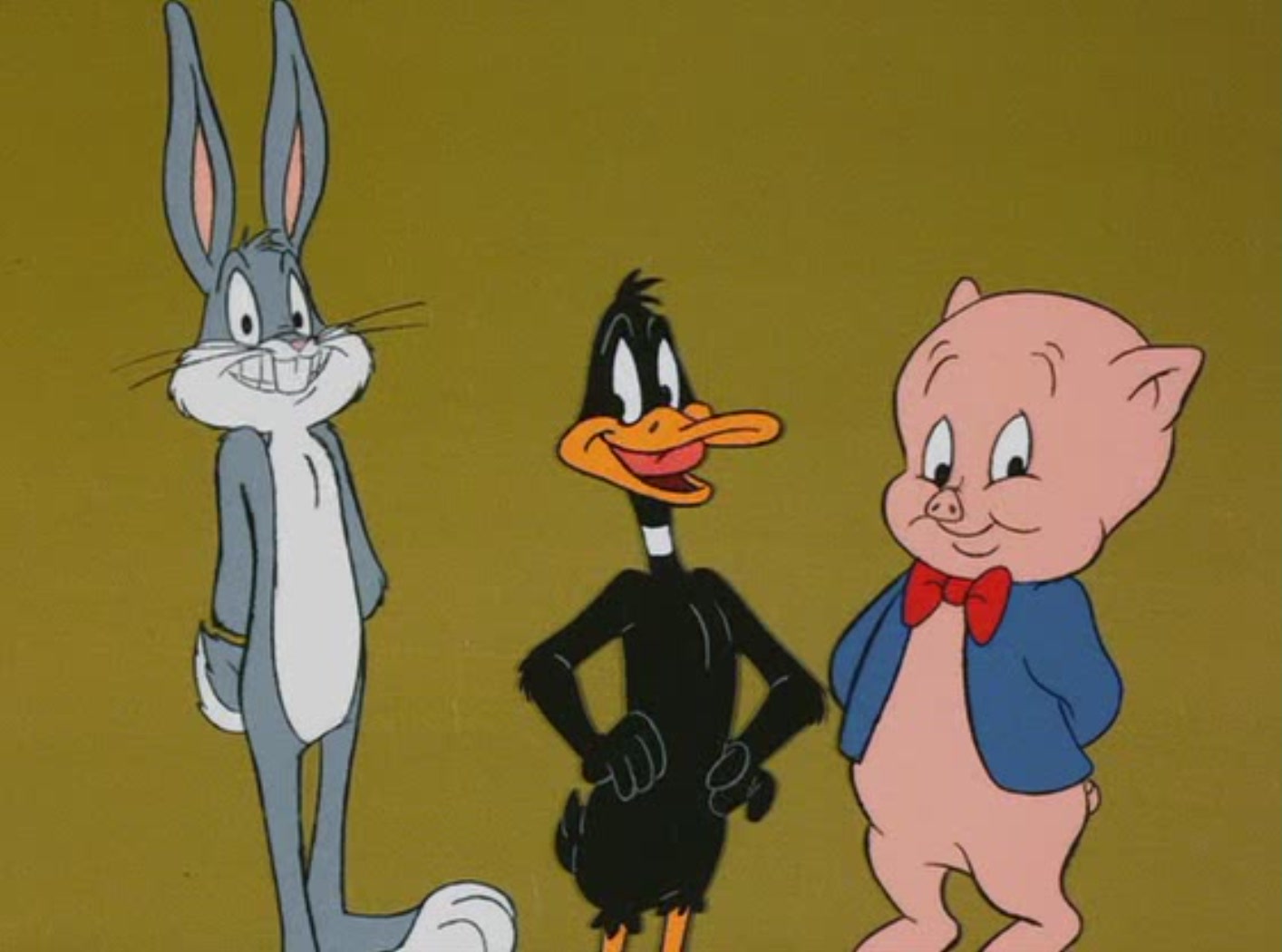 Про 3х. Даффи дак 1988. Даффи дак 1937. Daffy.Duck's.quackbusters. Три персонажа из мультфильмов.