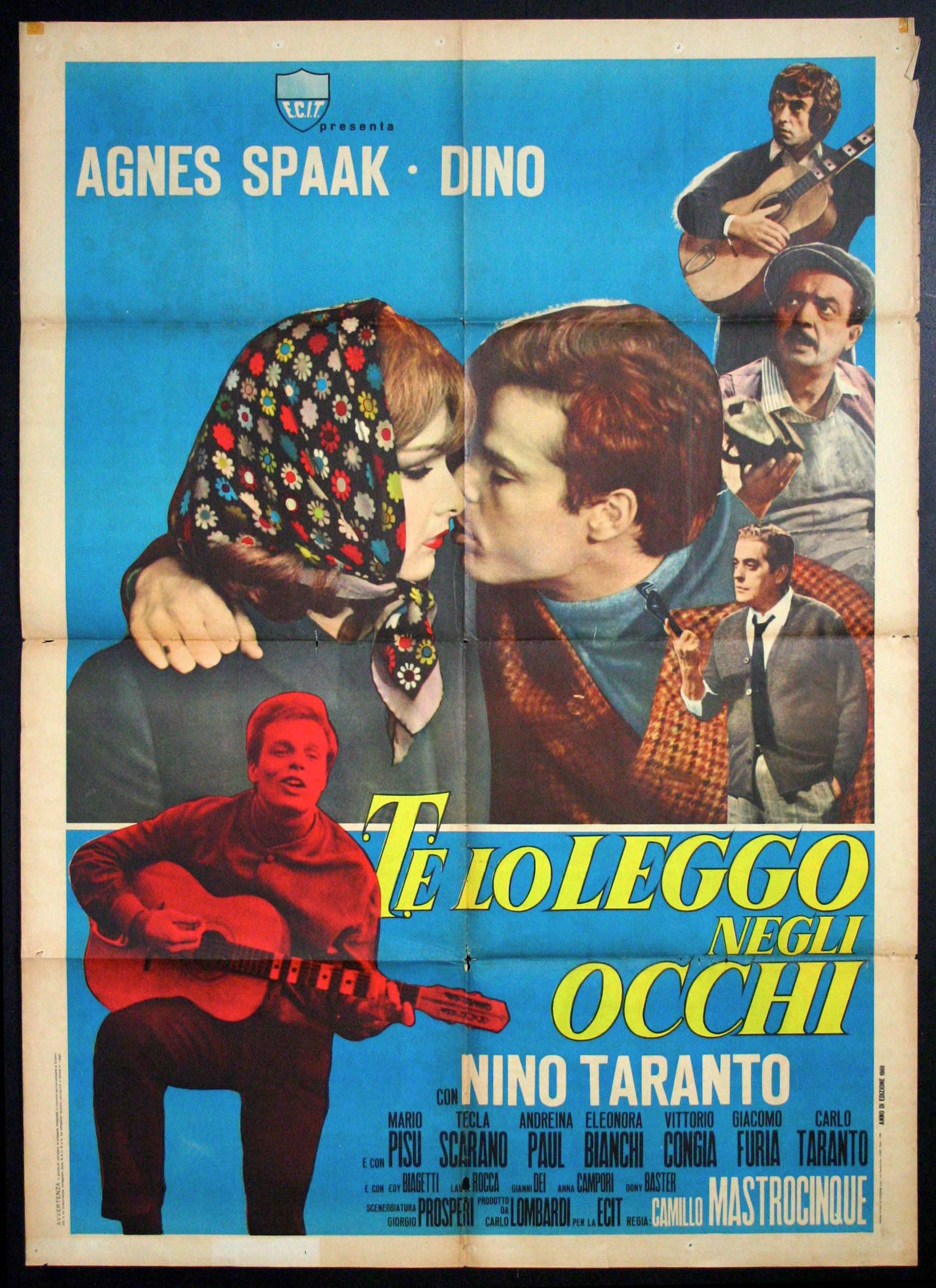 Poster Te lo leggo negli occhi (1965) - Poster 1 din 2 - CineMagia.ro