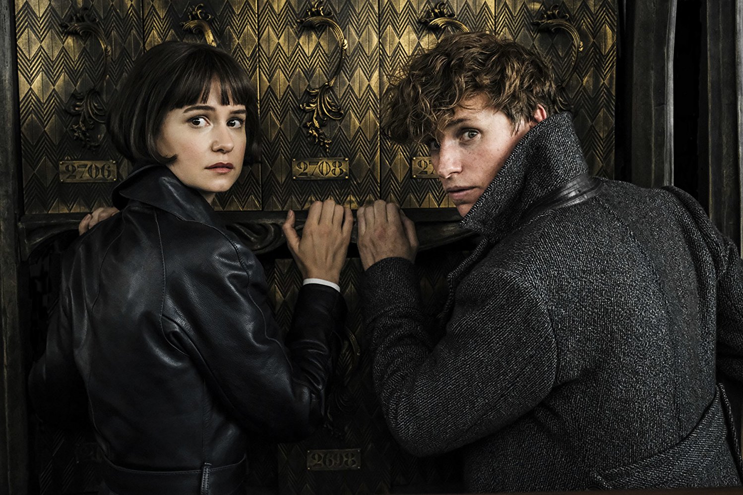 Poze Katherine Waterston, Eddie Redmayne în  Fantastic Beasts: The Crimes of Grindelwald
