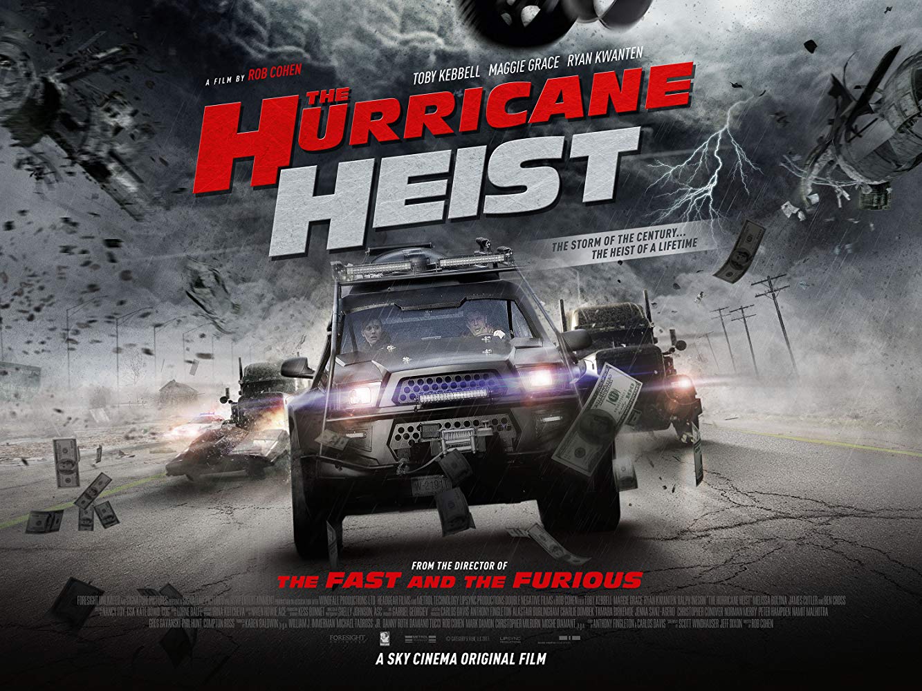 Poster The Hurricane Heist (2018) - Poster Cod roşu de jaf - Poster 2