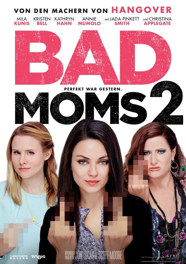 Poster rezolutie mare A Bad Moms Christmas (2017) - Poster Mame bune și neb...