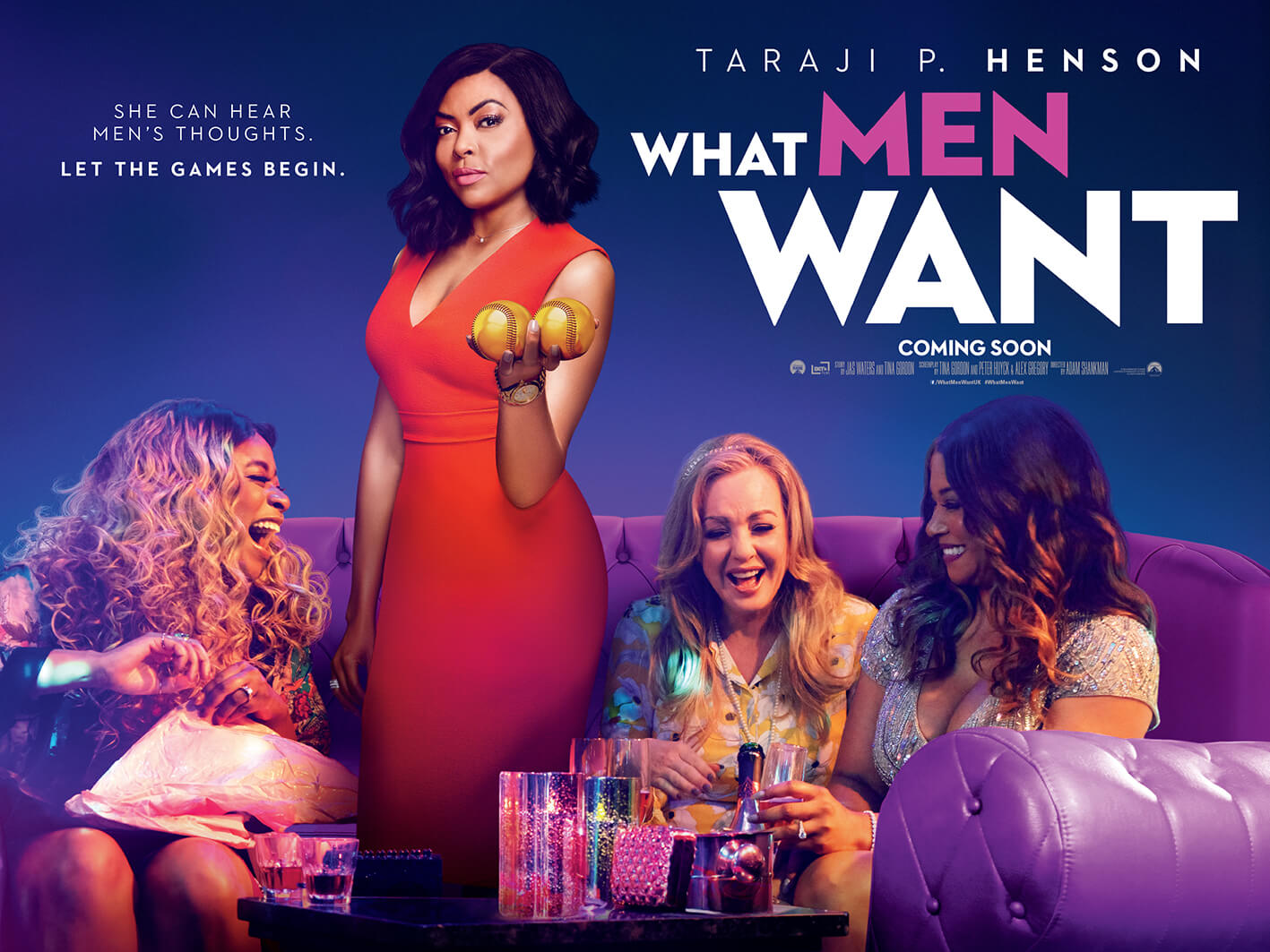Where Can I Watch What Men Want Poster What Men Want (2019) - Poster Ce-şi doresc bărbaţii - Poster 2