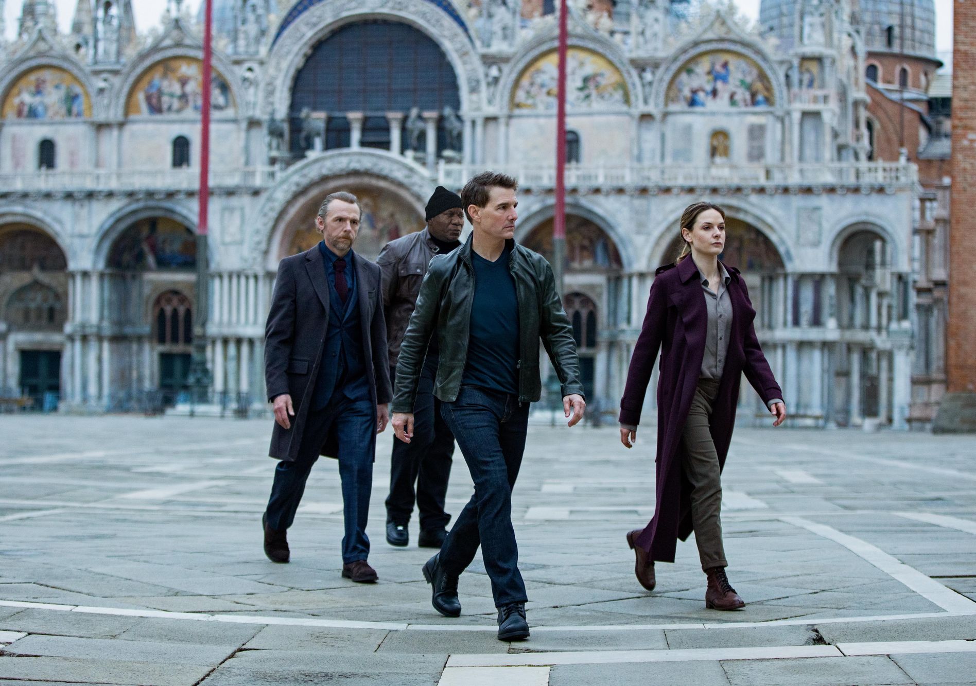 Poze Simon Pegg, Tom Cruise, Rebecca Ferguson în  Mission: Impossible - Dead Reckoning, Part One