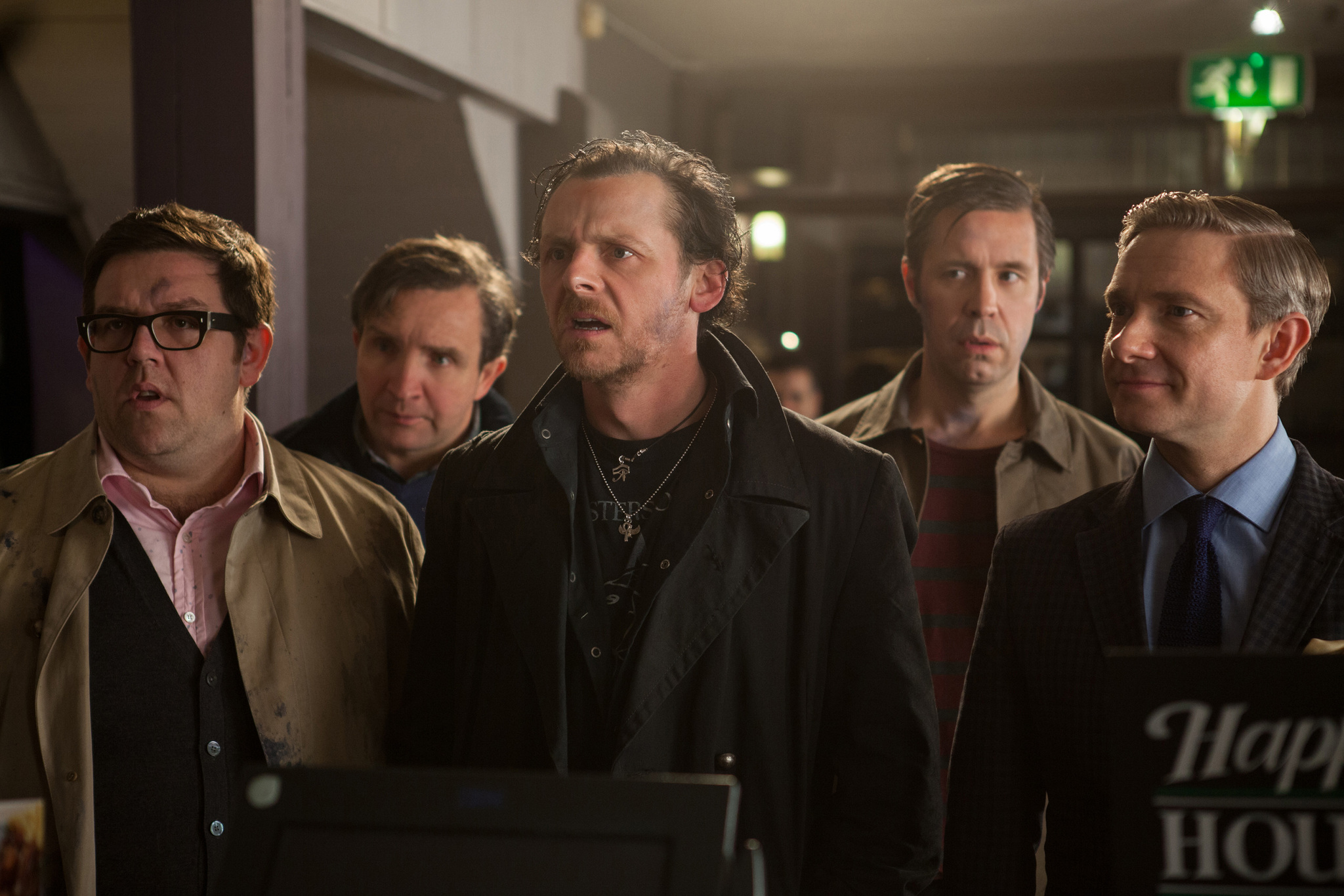 Poze Nick Frost, Eddie Marsan, Simon Pegg, Paddy Considine, Martin Freeman în  The World's End